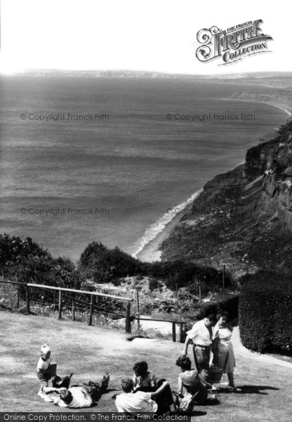 Photo of Blackgang Chine, View From The Observatory c.1955