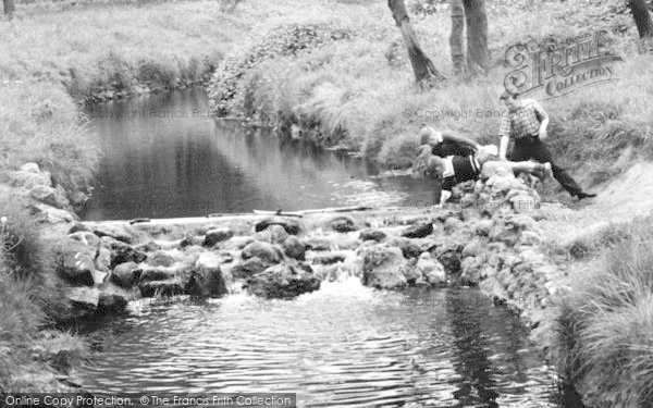 Photo of Blackhall Colliery, Boys By The River c.1965