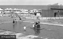 Crimdon Dene, Children In The Pool c.1965, Blackhall Colliery