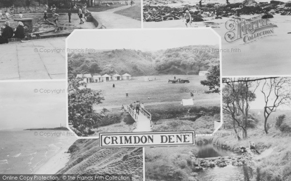 Photo of Blackhall Colliery, Crimdon Dene Composite c.1965