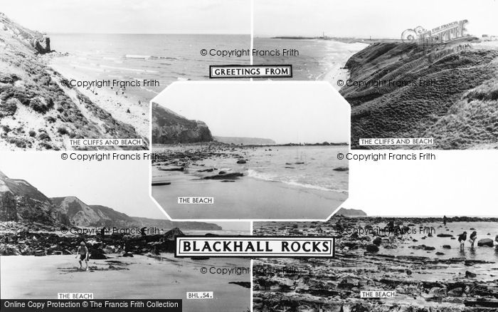 Photo of Blackhall Rocks, Composite c.1965