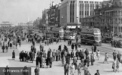 Central Promenade c.1955, Blackpool