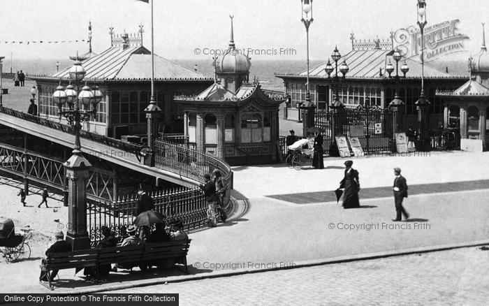 Photo of Blackpool, Entrance To The Victoria Pier 1894