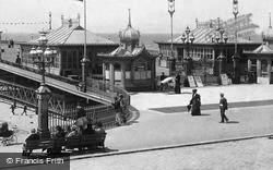 Entrance To The Victoria Pier 1894, Blackpool