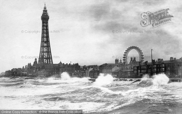 Photo of Blackpool, From Central Pier 1896