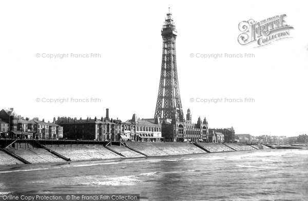 Photo of Blackpool, From North Pier 1894