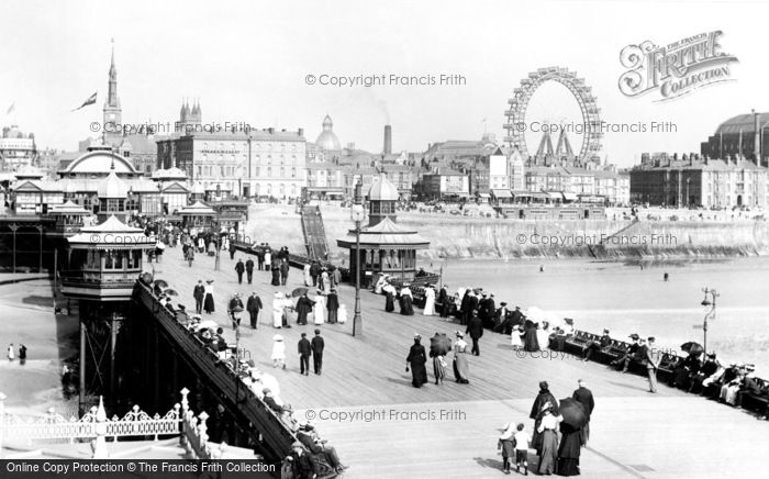 Photo of Blackpool, From North Pier 1906