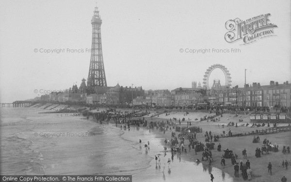 Photo of Blackpool, From The Central Pier 1896