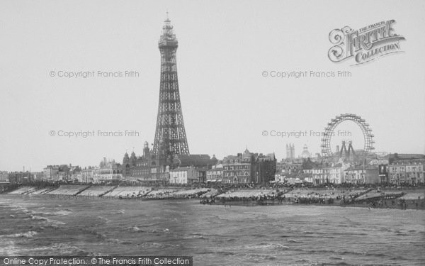 Photo of Blackpool, From The Central Pier 1896