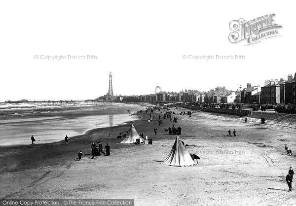 Photo of Blackpool, From Victoria Pier 1896