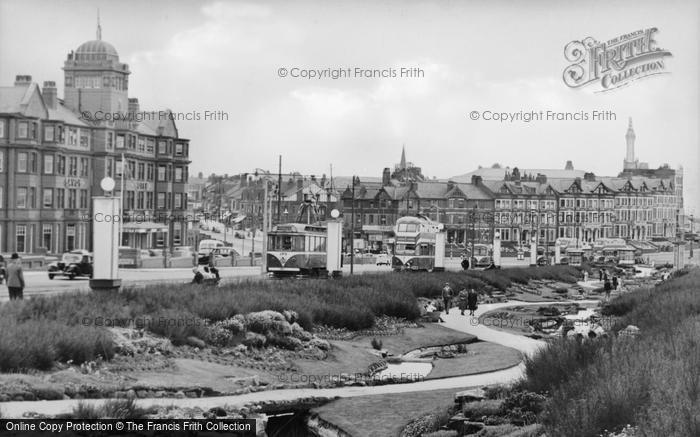 Photo of Blackpool, Gynn Square And Sunken Gardens, North Shore c.1939