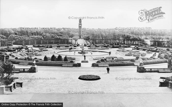 Photo of Blackpool, Italian Gardens, Stanley Park c.1939