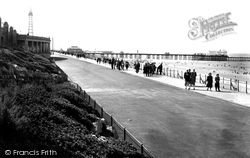 Lower Promenade, North Shore c.1955, Blackpool