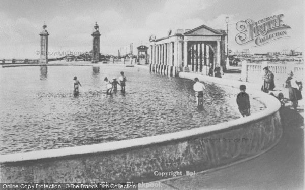 Photo of Blackpool, Model Yacht Pond, South Shore c.1935