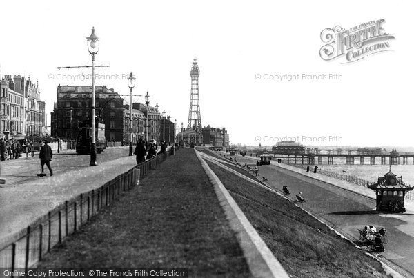 Photo of Blackpool, North Promenade 1906