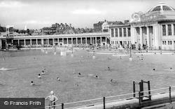 Open Air Baths, South Shore c.1939, Blackpool