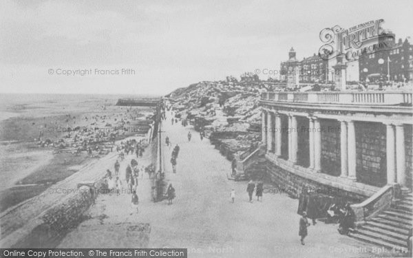 Photo of Blackpool, Rock Gardens, North Shore c.1935