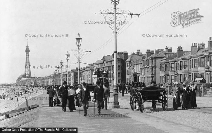 Photo of Blackpool, Seafront 1901