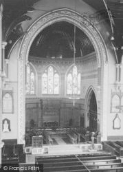 St John's Church Interior 1890, Blackpool