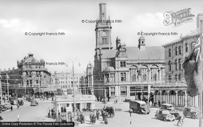 Photo of Blackpool, Talbot Square c.1939