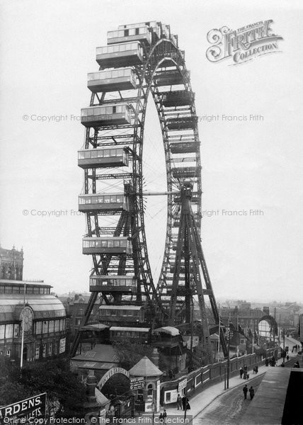 Photo of Blackpool, the Big Wheel 1896