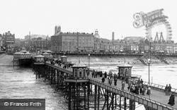 The Big Wheel From North Pier 1896, Blackpool