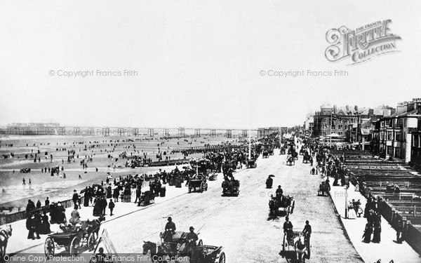 Photo of Blackpool, The Esplanade 1890