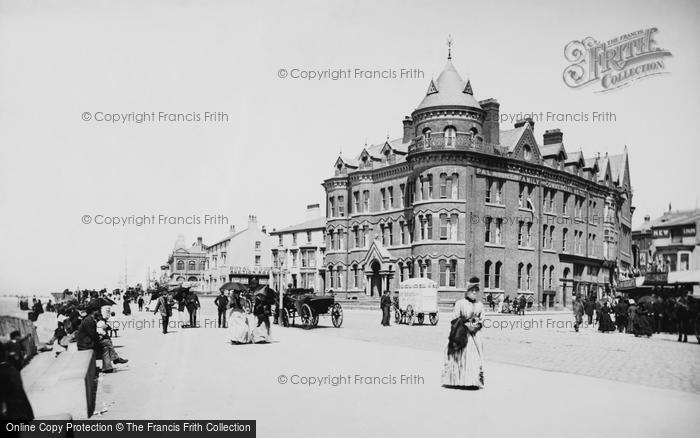 Photo of Blackpool, The Palatine Hotel 1890