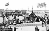 The South Jetty From The Wellington Hotel 1890, Blackpool