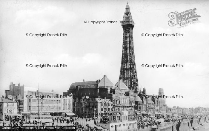 Photo of Blackpool, The Tower c.1939