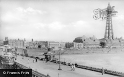 The Tower From North Pier c.1939, Blackpool