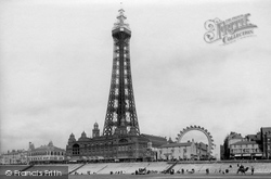 The Tower From The  Sands 1896, Blackpool