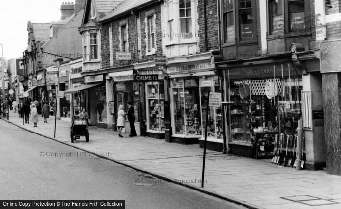 Photo of Blackwood, Shops On High Street c.1960