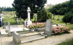 Churchill Family Graves, St Martin's Church 1989, Bladon