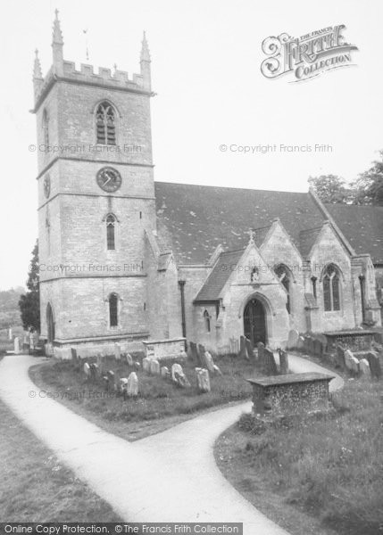 Photo of Bladon, St Martin's Church c.1960