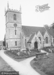 St Martin's Church c.1960, Bladon