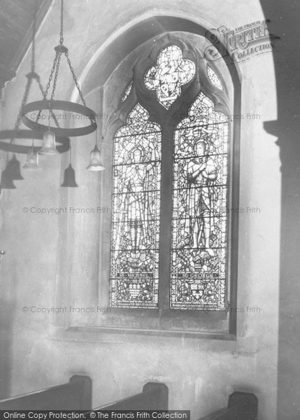 Photo of Bladon, The Window In Memory Of Ivor Charles Spencer Churchill, St Martin's Church c.1960
