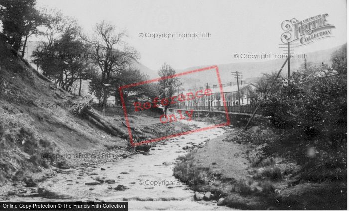 Photo of Blaen Rhondda, The River c.1955