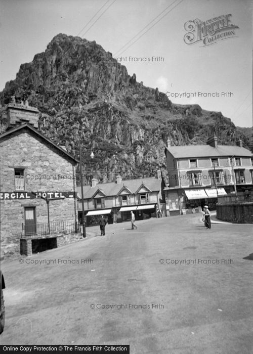 Photo of Blaenau Ffestiniog, Bwlch Gwynt Rock 1955