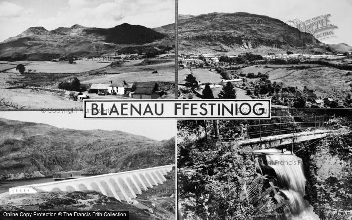 Photo of Blaenau Ffestiniog, Composite c.1960