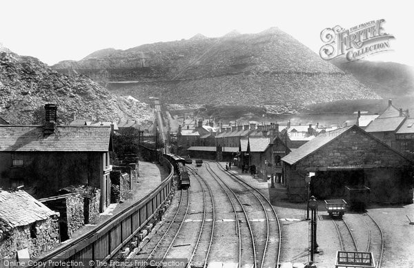 Photo of Blaenau Ffestiniog, Duffws Station 1901