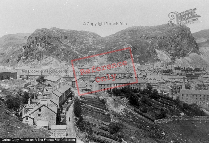 Photo of Blaenau Ffestiniog, From The South 1901