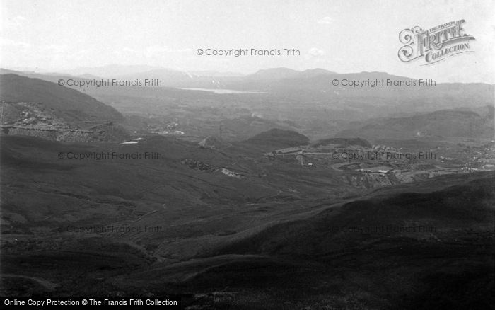 Photo of Blaenau Ffestiniog, General View With Trawsfynydd Lake 1955