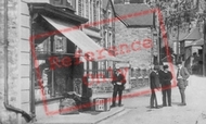 Gentlemen In The Square c.1930, Blaenau Ffestiniog