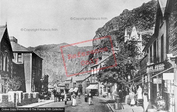 Photo of Blaenau Ffestiniog, High Street c.1895