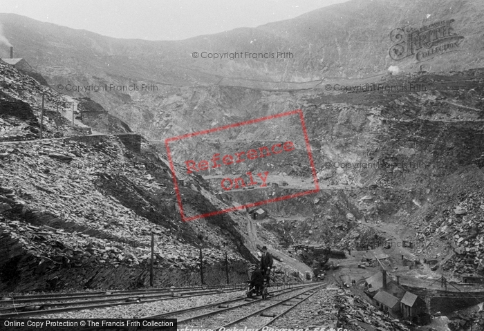 Photo of Blaenau Ffestiniog, Oakeley Quarries 1901