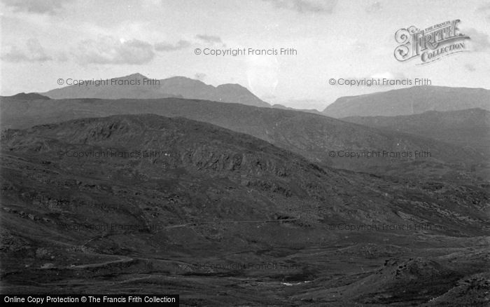 Photo of Blaenau Ffestiniog, Snowdon 1955