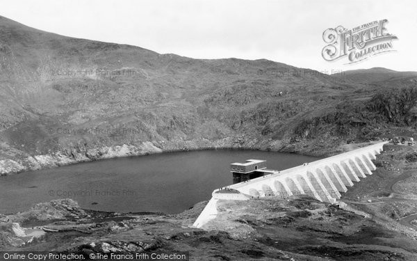 Photo of Blaenau Ffestiniog, Stwlan Dam And Gate House c.1965