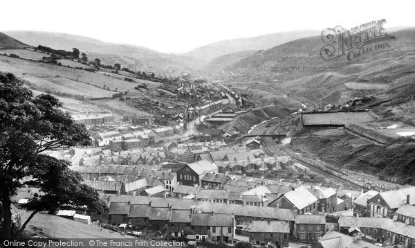 Photo of Blaengarw, View From Pwll Carn c.1955