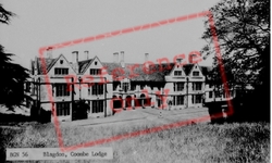 Coombe Lodge c.1960, Blagdon